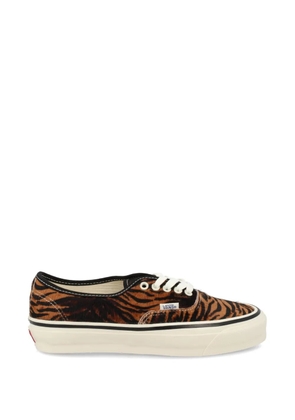 Vans Premium Authentic tiger-print sneakers - Brown