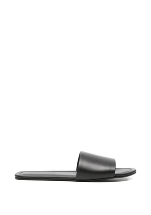 Kiton open-toe leather sandals - Black