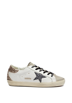 Golden Goose glitter-embellished sneakers - White