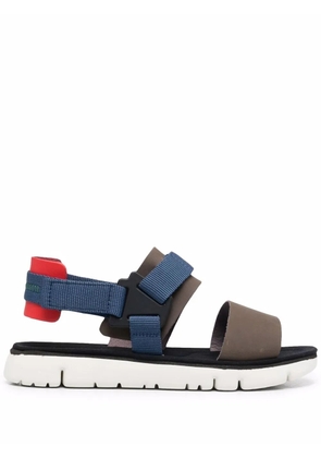 Camper Oruga colour-block sandals - Brown