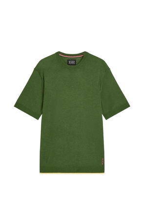 Scotch & Soda knitted short-sleeve T-shirt - Green