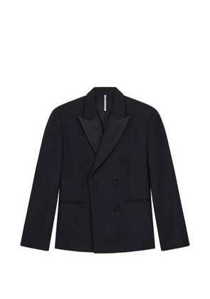 Liviana Conti double-breasted peak-lapel blazer - Black