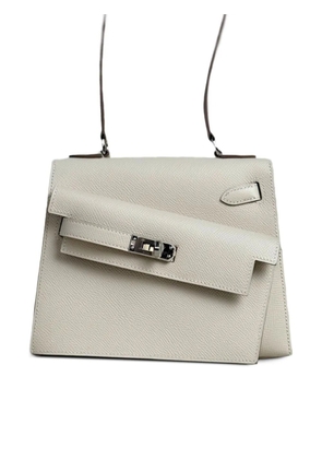 Hermès Pre-Owned 2022 Kelly En Desordre Sellier 20 tote bag - Neutrals