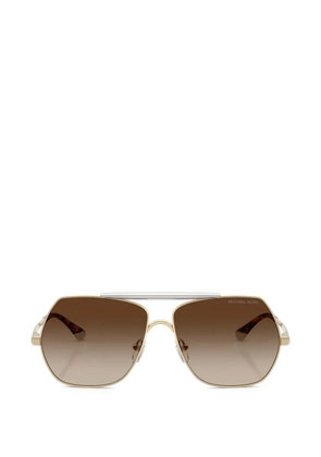 Michael Kors Denver metal-frame sunglasses - Gold