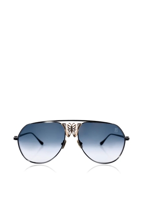 ANNA-KARIN KARLSSON Miss Rosell 2.0 butterfly-detail sunglasses - Black