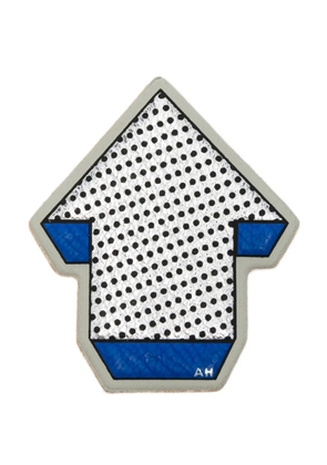 Anya Hindmarch x Charlotte Stockdale arrow-shaped leather sticker - Silver