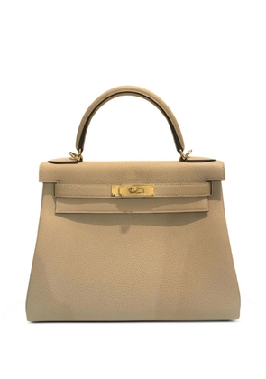 Hermès Pre-Owned 2025 Kelly Retourne 28 handbag - Neutrals