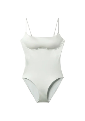 Calvin Klein underwired spaghetti-strap swimsuit - Grey