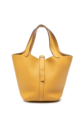 Hermès Pre-Owned 2008 Clemence Picotin 18 handbag - Yellow