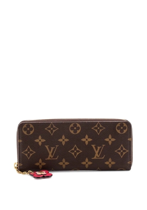 Louis Vuitton Pre-Owned Clemence Wallet Limited Edition Blooming Flowers Monogram Canvas small wallets - Brown