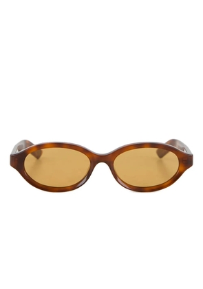 Retrosuperfuture Parola oval-frame sunglasses - Brown