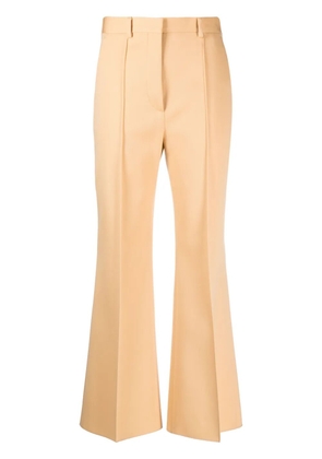 Lanvin cropped flared trousers - Neutrals