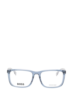BOSS rectangle-frame glasses - Blue