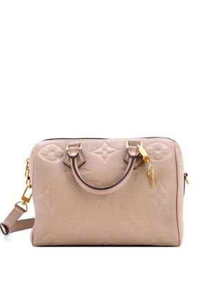 Louis Vuitton Pre-Owned Speedy Bandouliere Bag Monogram Empreinte Giant 25 satchel - Neutrals