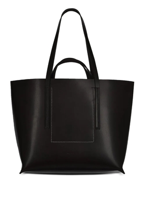 Rick Owens large leather tote bag - Black