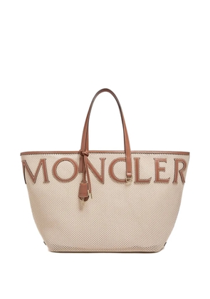Moncler Very logo-detail tote bag - Neutrals