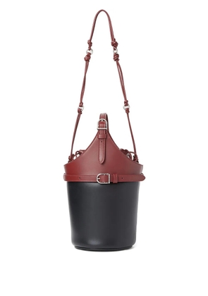 Durazzi Milano belted bucket bag - Black