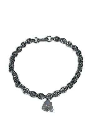 Simone Rocha pearl-pendant chain necklace - Silver