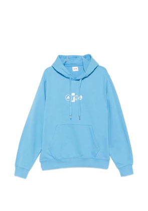 Arte Antwerp logo-print drawstring hoodie - Blue
