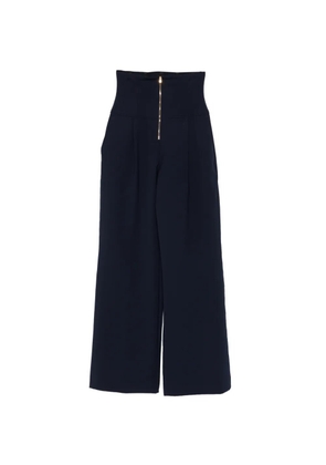 THELATEST Cloe zip-up trousers - Blue