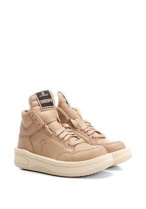 Rick Owens DRKSHDW x Converse Turbowpn leather sneakers - Neutrals