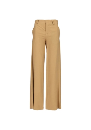 Al Duca D’Aosta 1902 twill wide-leg tailored trousers - Neutrals