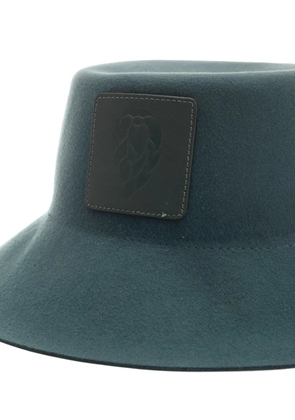 Helen Kaminski Reign logo-patch bucket hat - Green