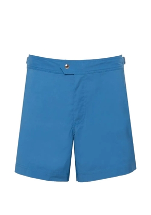 TOM FORD side-buckle swim shorts - Blue