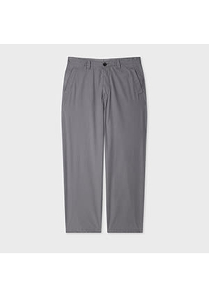 PS Paul Smith Relaxed-Fit Charcoal Cotton Chinos Grey