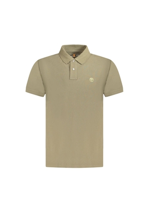 Timberland Marrone Cotton Men Polo - S