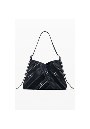 Desigual Nero Polyurethane Women Shoulder Bag