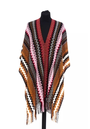 Missoni Multicolor Wool Women Poncho - Unisex