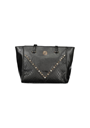 Laura Biagiotti Black PVC Women Handbag