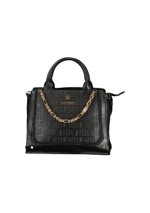 Laura Biagiotti Black PVC Women Handbag