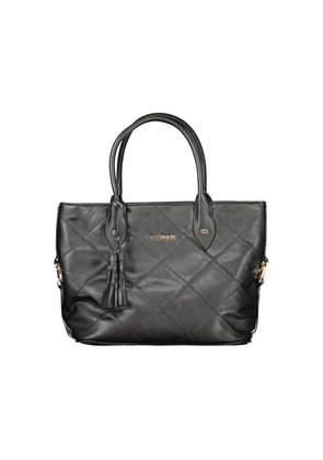 Laura Biagiotti Black PVC Women Handbag