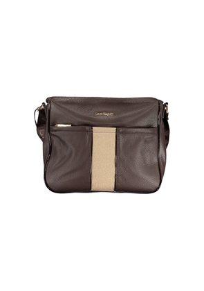 Laura Biagiotti Marrone PVC Women Handbag