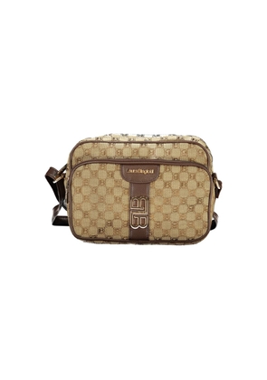 Laura Biagiotti Beige Polyester Women's Shoulder Bag