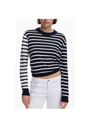 Desigual Black Polyester Women Sweater - XS