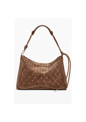 Desigual Marrone Poliuretano Women Mini Bag