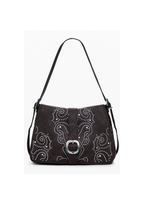 Desigual Marrone Poliuretano Women Handbag