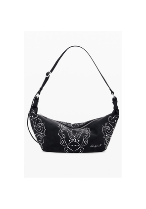 Desigual Nero Poliuretano Women Handbag