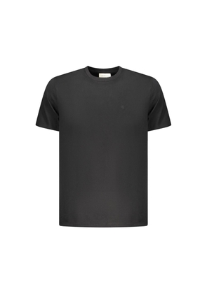 Calvin Klein Black Cotton Men T-Shirt - S