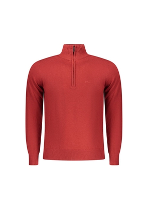 Rifle Red Polyester Men Sweater - M