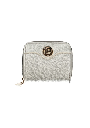 Laura Biagiotti Grigio Polyurethane Women Wallet