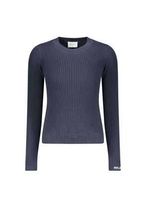 Pepe Jeans Blue Cotton Women's Sweater - XL