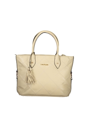 Laura Biagiotti Beige PVC Women Handbag