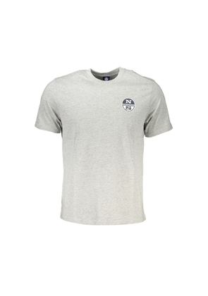 North Sails Grigio Cotton Men's T-Shirt - M