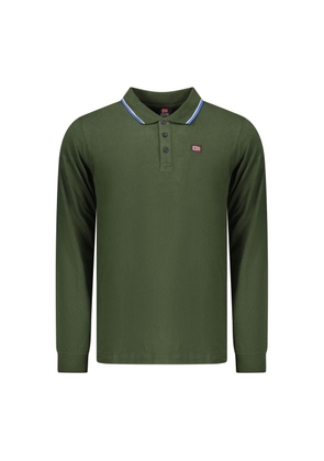 Norway 1963 Verde Cotton Men Polo - S