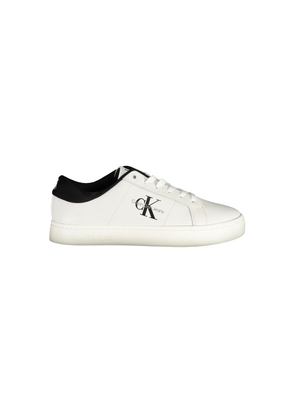 Calvin Klein Bianco Polyurethane Men Sneaker - EU44/US11