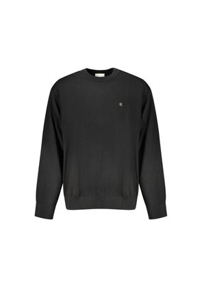 Calvin Klein Black Cotton Men's Sweater - XL